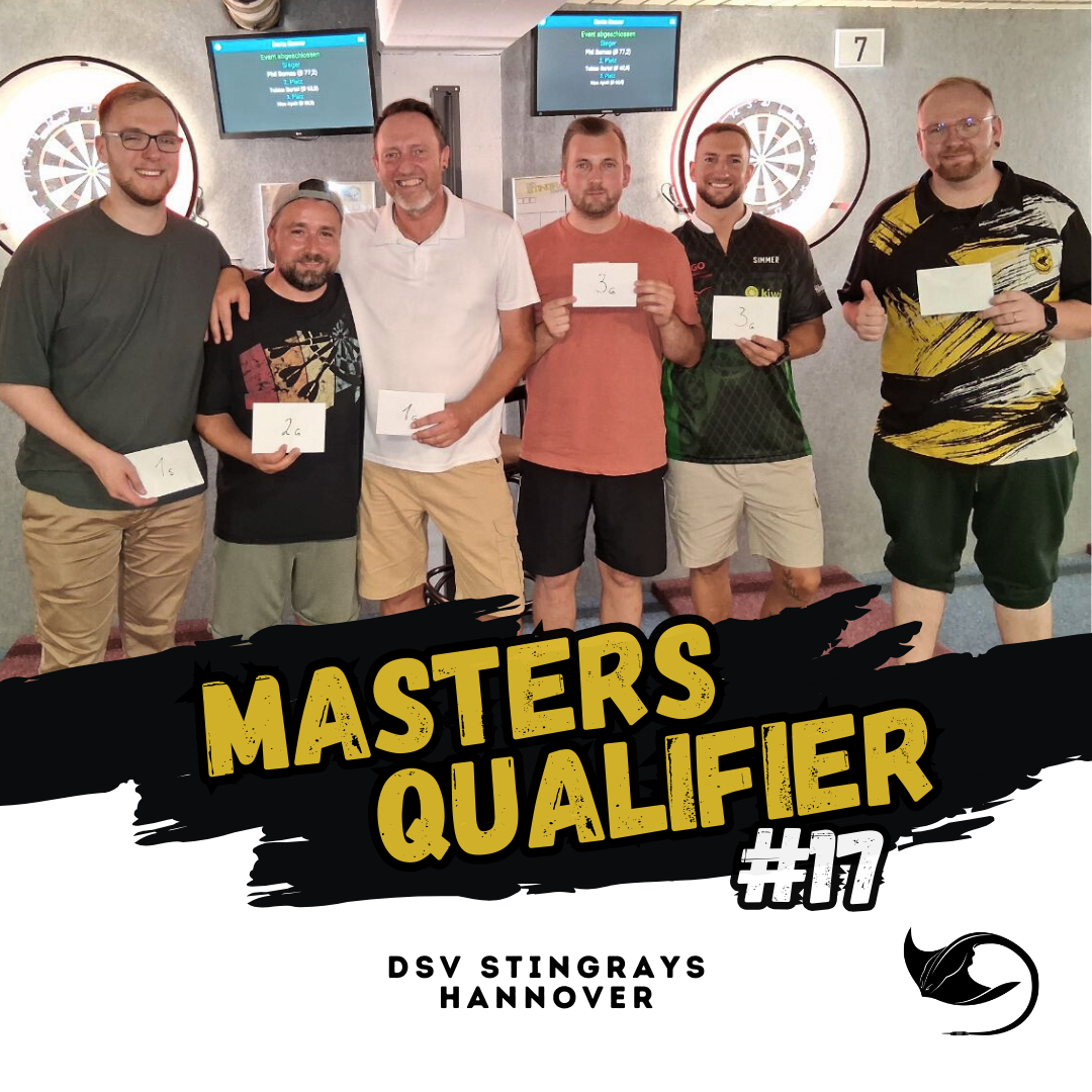 Masters Qualifier #17 geht an Phil Barnes!