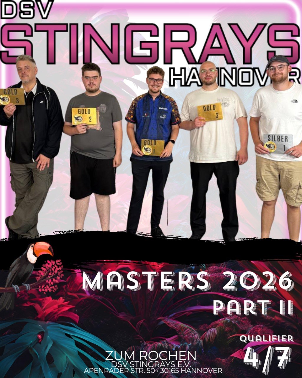Sieg für Jarod Becker beim Masters 26 Part 2 Qualifier #4
