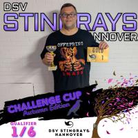 Marco Thiel siegt zum Auftakt der Challenge Cup Autumn Edition